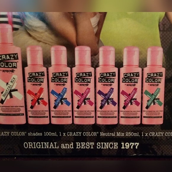 Crazy color semi permanent starter pallete 6 colors plus toner - Picture 3 of 3